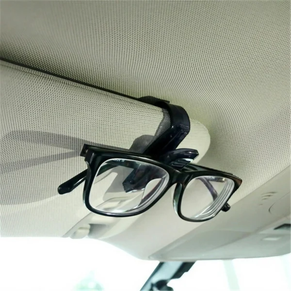 Auto Fastener Car Vehicle Sun Visor Sunglasses Eyeglasses Glasses Holder Card Ticket Pen Clip Automotive Accessories - Image 4