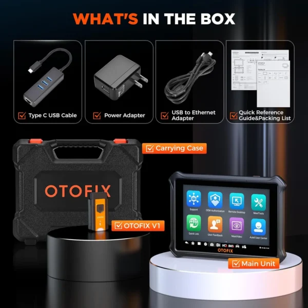 OTOFIX D1 LITE OBD2 Scanner Car Diagnostic Tool Bluetooth Wireless Bi-Directional Control OBD Automotive Scan Tool Active Test - Image 6