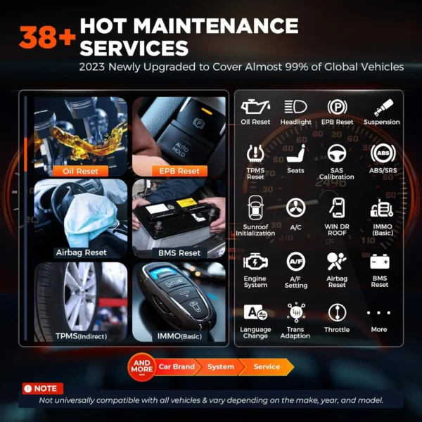 OTOFIX D1 LITE OBD2 Scanner Car Diagnostic Tool Bluetooth Wireless Bi-Directional Control OBD Automotive Scan Tool Active Test - Image 5