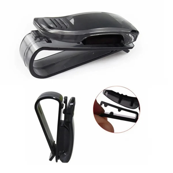 Auto Fastener Car Vehicle Sun Visor Sunglasses Eyeglasses Glasses Holder Card Ticket Pen Clip Automotive Accessories - Image 6