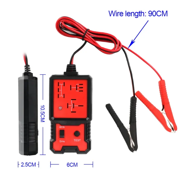 LED Indicator Light Car Battery Checker Electronic Test Car Relay Tester Diagnostic Tools Automotive Accessories Universal 12V - Image 6