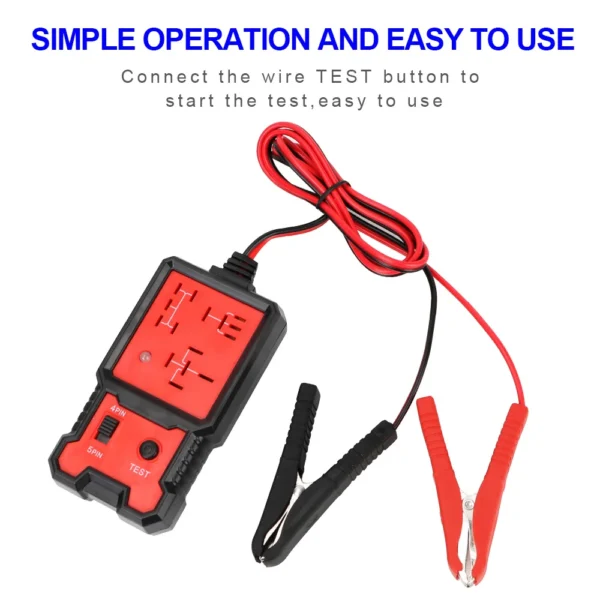 LED Indicator Light Car Battery Checker Electronic Test Car Relay Tester Diagnostic Tools Automotive Accessories Universal 12V - Image 3