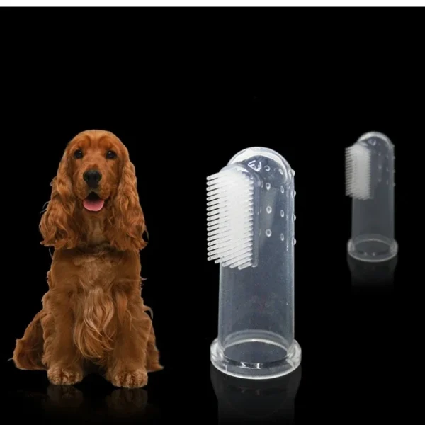 Pet Silicone Finger Cots Toothbrush Cats Dogs Brushing Dog Accessories Pet Teeth Oral Cleaning Products in Addition Perros - Image 3