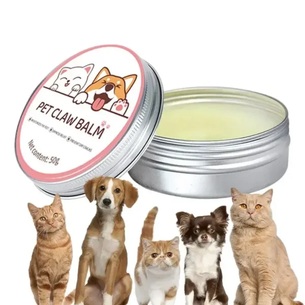 Dog Nose and Paw Balm Dog Paw Cream Cats Dogs Paw Protector Cream Pet Feet Moisturizer Pet Crack Feet Repair Pet Accessories - Image 5