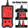 Car Relay Tester Voltage Tester Universal 12V Car Battery Checker Automotive Electronic Relay Tester LED Indicator Light