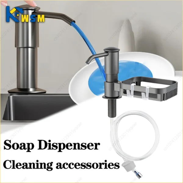 Kitchen Sink Soap Dispenser Detergent Soap Extender Detergent Presser for Detergent and Hand Soap Kitchen Accessories