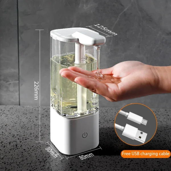 Automatic Sensor Hand Sanitizer Machine Dish Soap Machine Body Wash Shampoo Smart Distance Sensing Kitchen Home Dispenser Toilet - Image 8