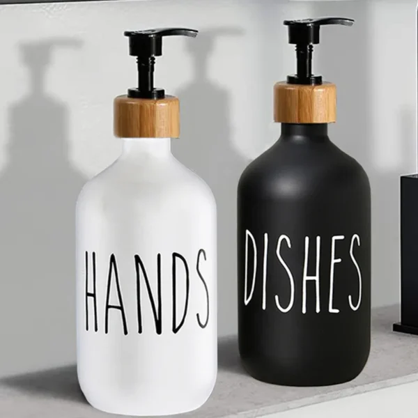 Kitchen soap dispensers hand soap dispenser kitchens accessories kitchen detergent large capacity dishwashing liquid dispenser - Image 5