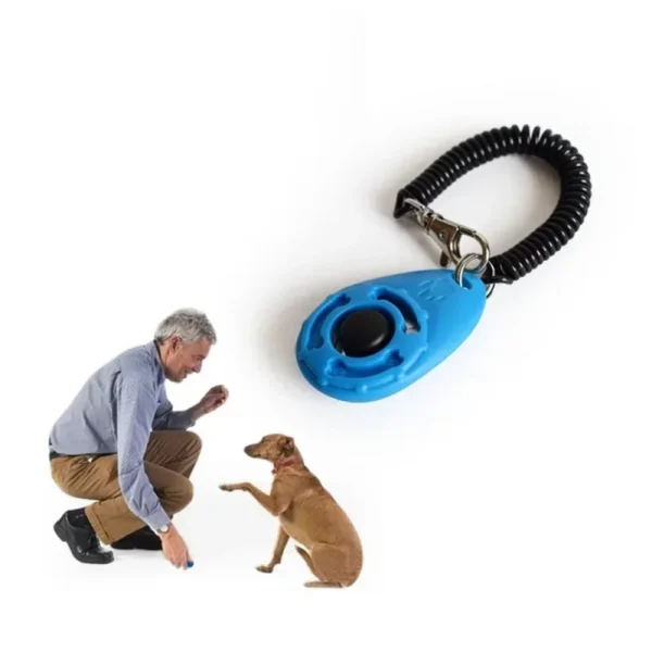 1Pcs Training Clicker Various Style Pet Cat Dog Click Trainer Aid Adjustable WristStrap Sound Key Chain Dog Repeller Pet Product - Image 3