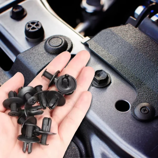 100Pcs Box / Bag Buckle Automotive Bumper Universal Clips Plastic Rivets Fasteners Push Retainer Kit Car Push Pin Rivets Repair - Image 6