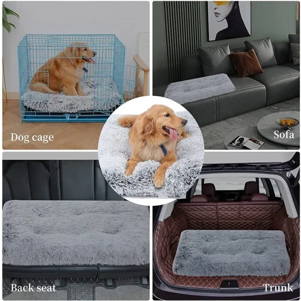 Plush Dog Bed Mat Cat Beds for Small Medium Large Dogs Removable for Cleaning Puppy Cushion Super Soft Claming Dog Beds Pet Bed - Image 4