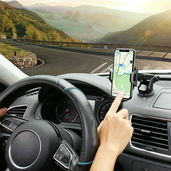 Universal Car 360°Rotate MobilePhone Holder Mount Sucker Retractable Arm Phone Bracket Stand Fit For iPhone 13 12 Pro Max Xiaomi - Image 5