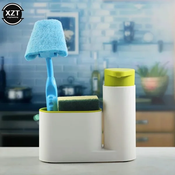 Kitchen Shampoo Soap Dispenser Container Holder Newest Portable Home Bathroom Plastic Practical Liquid Soap Shampoo Storage 1PCS - Image 4