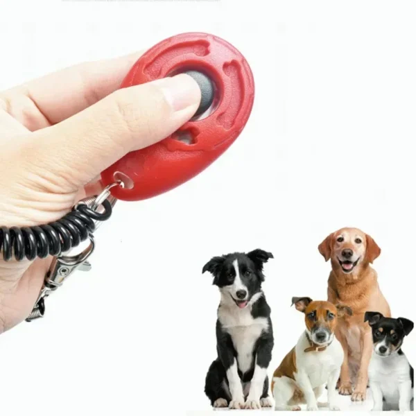 1Pcs Training Clicker Various Style Pet Cat Dog Click Trainer Aid Adjustable WristStrap Sound Key Chain Dog Repeller Pet Product - Image 4