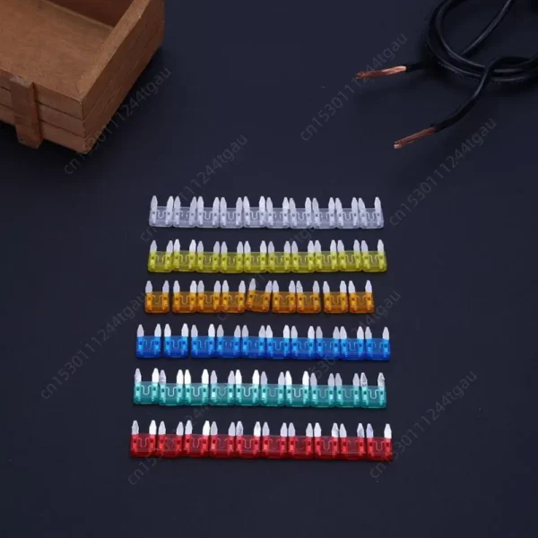 60-240Pcs Auto Car Mini Fuses for Cars Blade Automotive Fuse Car Kit 5A 10A 15A 20A 25A 30A Mixed Set Kit Fuse Set Truck Parts - Image 2