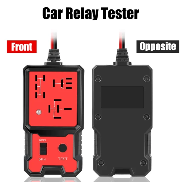 Universal 12V Car Battery Checker Automotive Electronic Relay Tester LED Indicator Light Voltage Tester Car Relay Tester - Image 5