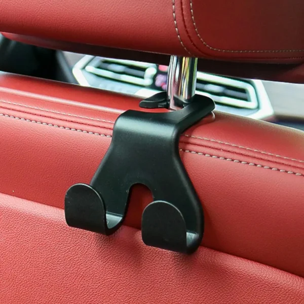 Concealed Creative New Car Seat Back Hook Multi Functional Rear Car Phone Holder Hook Automotive Accessories - Image 2