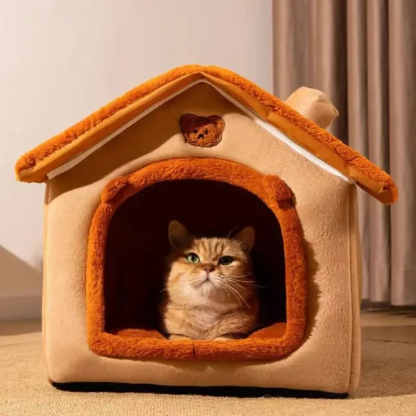 1-piece Cat and Dog House Puppy Dog House Four Seasons Universal Detachable Washable Dog House Pet Supplies Pet House Dog Beds - Image 3