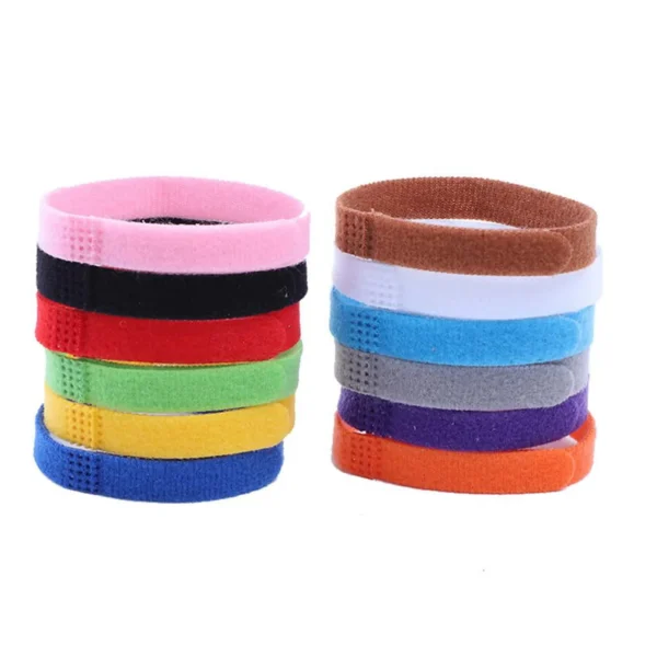 12 Pcs Puppy Whelping Collars Newborn Pet Collars Double-Sided Adjustable Id Bands Puppy 2024 New Home And Household Products - Image 2