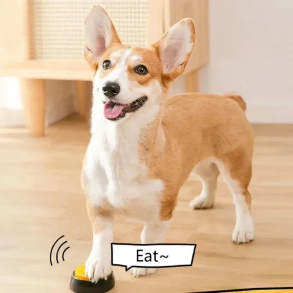 8PCS Dog Communication Buttons Voice Recording Button for Pet Training Buzzer 30 Second Record Playback Funny Gift for Talking - Image 3