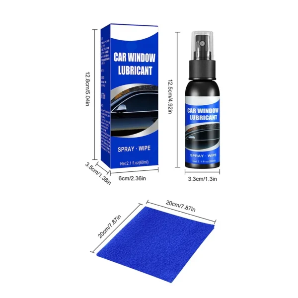 Car Window Lubricant Car Softening Maintenance Eliminates Noise Car Repair Tools For Lubricant Rubber Door Strip For Automotive - Image 5